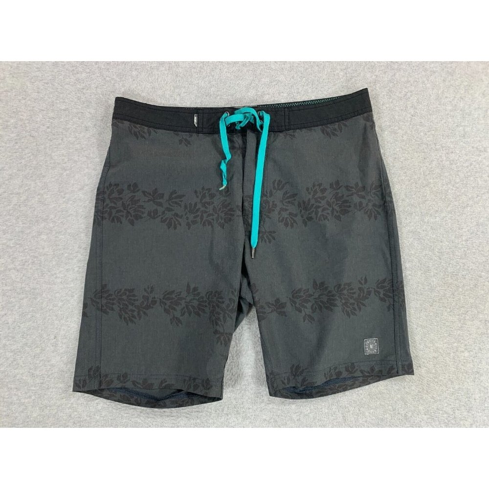 Linksoul Polyester Cotton Swim Surf Board Shorts (Men's 33)‎ Gray